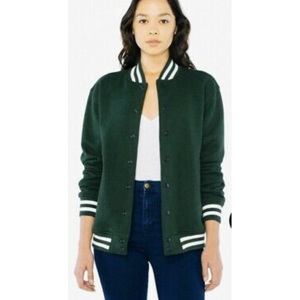 American Apparel heavy terry club jacket